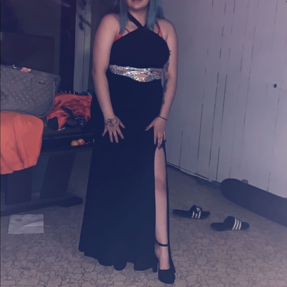 This is a homecoming dress only worn once